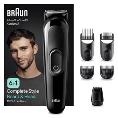 Braun All-in-One Style Kit 3 MGK3420 Trimmer Sort